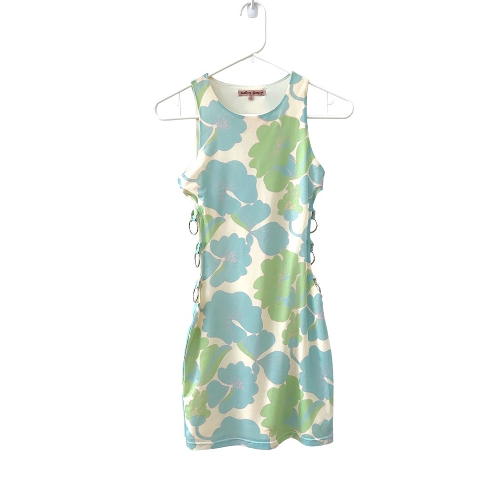 Floral Print Mini Dress